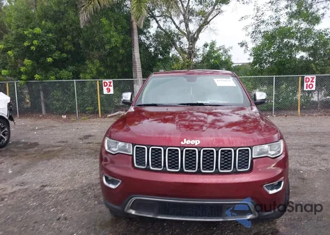 2017 Jeep Grand Cherokee Limited 4X2 z USA, uszkodzony, nr VIN 1C4RJEBGXHC685212